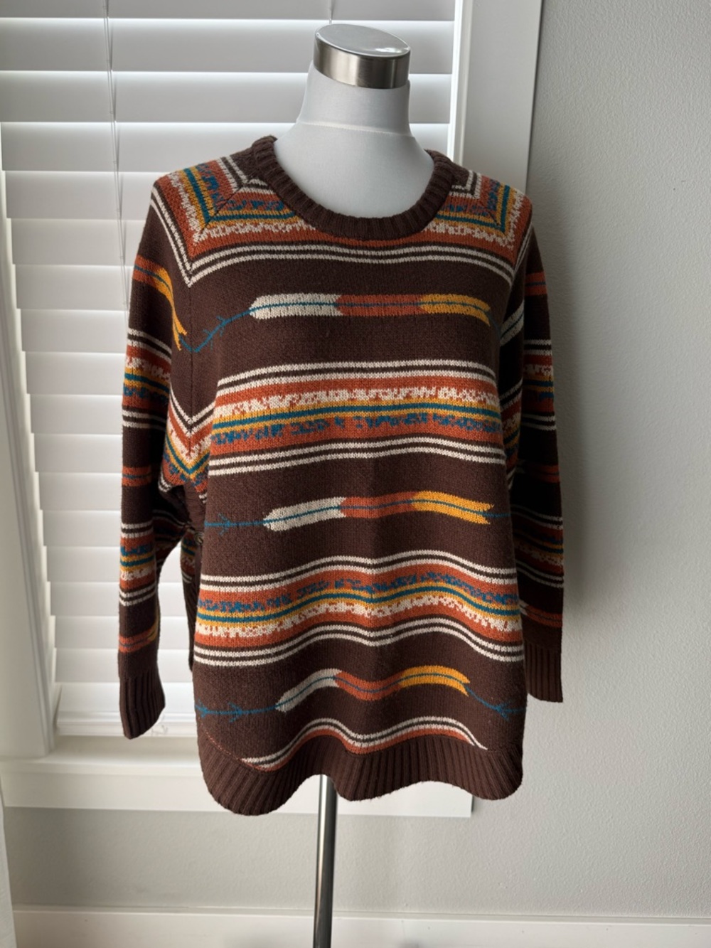 Cotton and Rye western sweater